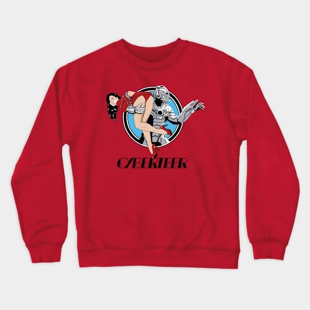 Cyberteer Crewneck Sweatshirt by crocktees